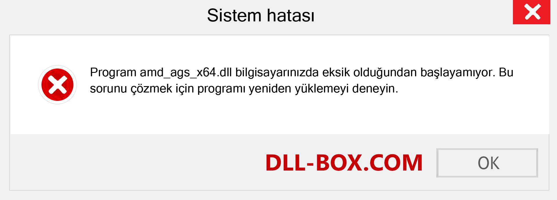 amd_ags_x64.dll dosyası eksik mi? Windows 7, 8, 10 için İndirin - Windows'ta amd_ags_x64 dll Eksik Hatasını Düzeltin, fotoğraflar, resimler